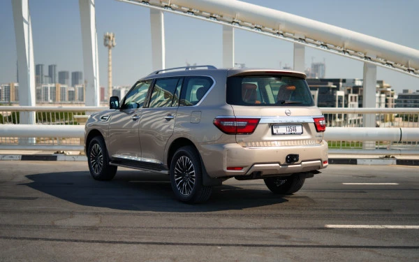  Beige Nissan Patrol Platinum V6 Photo 