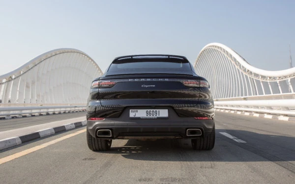  Black Porsche Cayenne coupe Photo 