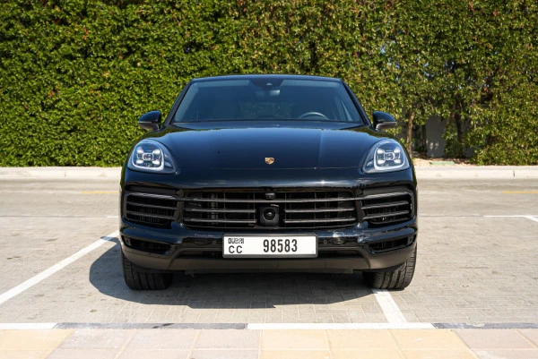 Black Porsche Cayenne coupe Photo 