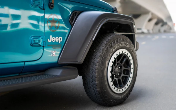 Blue Jeep Wrangler Limited Sport Edition convertible Photo 