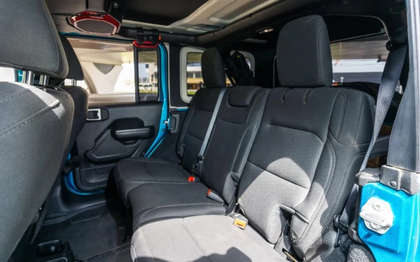  Blue Jeep Wrangler Limited Sport Edition convertible Photo 