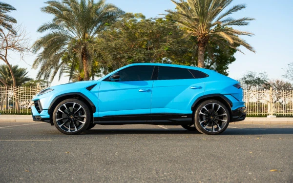  Blue Lamborghini Urus Photo 