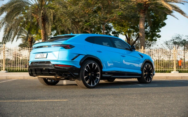  Blue Lamborghini Urus Photo 