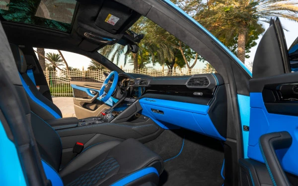 Blue Lamborghini Urus Photo 