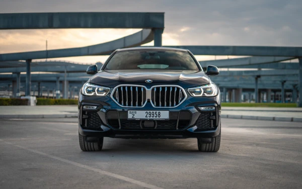  Dark Blue BMW X6 M-kit Photo 
