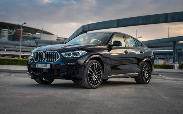  Dark Blue BMW X6 M-kit Photo 