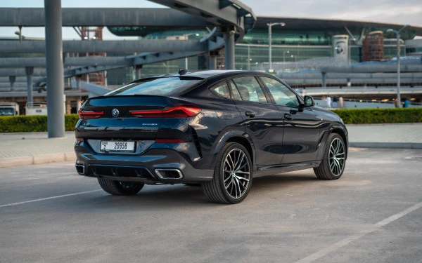  Dark Blue BMW X6 M-kit Photo 