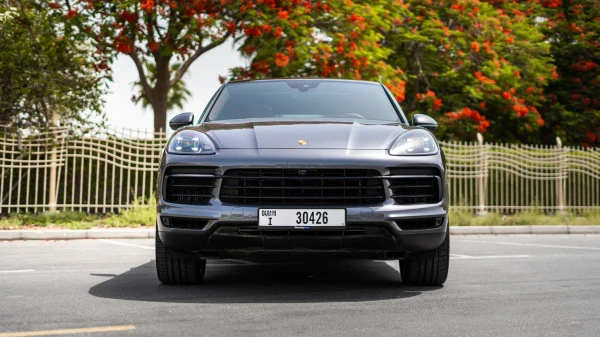  Grey Porsche Cayenne coupe Photo 