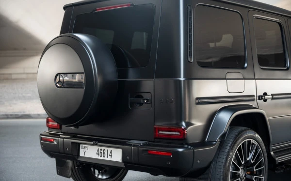  Matte Black Mercedes G63 AMG Photo 