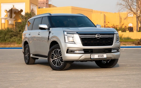  Silver Nissan Patrol Platinum V6 Photo 