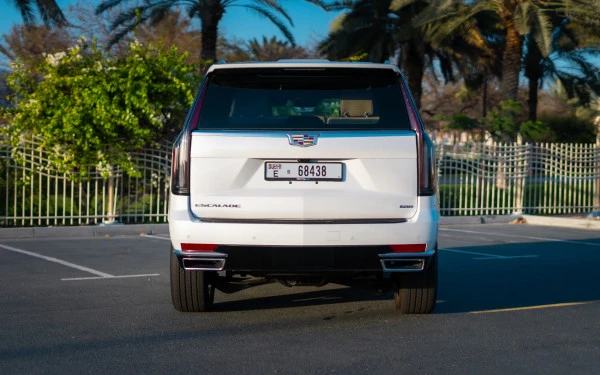  White Cadillac Escalade Photo 
