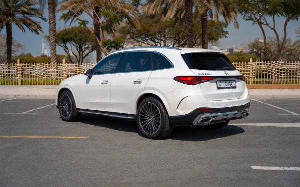  White Mercedes GLC 200 SUV Photo 