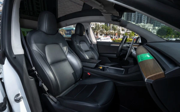  White Tesla Model Y Long Range Photo 